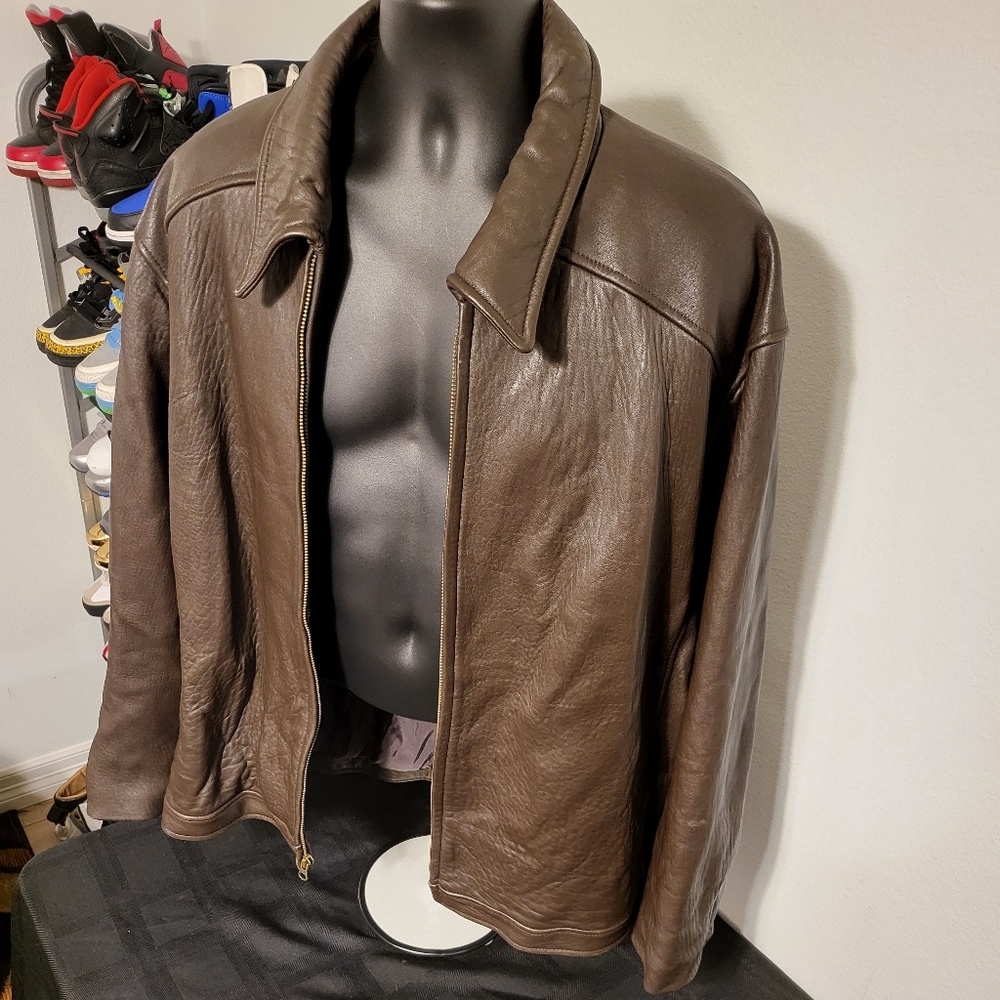 Colebrook XL Leather Jacket
